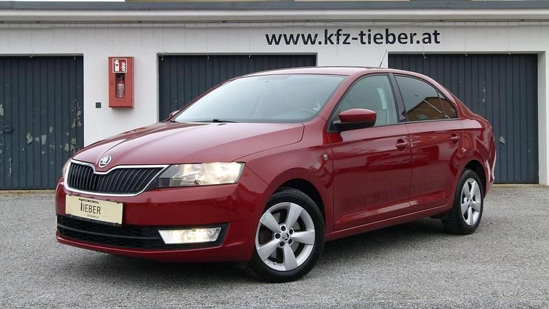 Rot Gebraucht 2014 Skoda Rapid Limousine | € 7.500 (Fairer Preis) - Bild 1/3