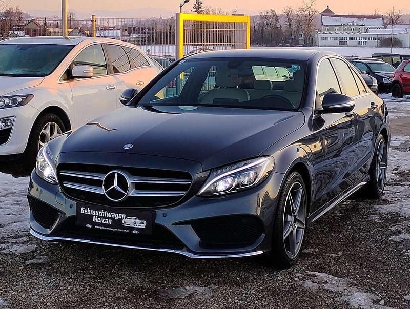 Gebraucht Mercedes C220 AMG line 170 PS (125 kW) 2015 Grau Limousine