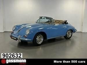 Blau Gebraucht 1963 Porsche 356 Cabrio | € 139.000 - Bild 1/4