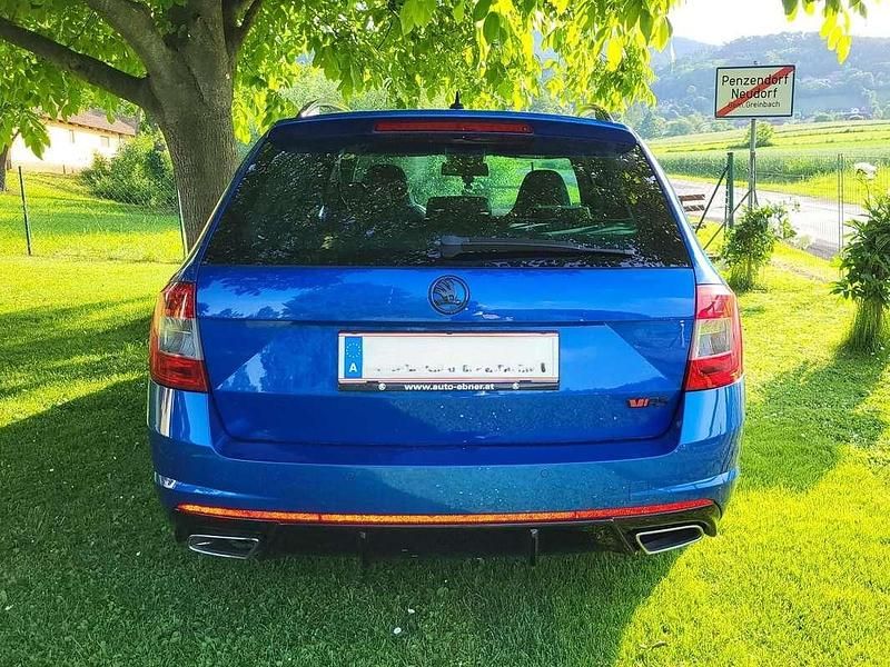 Gebraucht Skoda Octavia RS 184 PS (135 kW) 2013 Blau Kombi