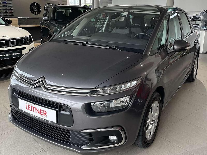 Grau Gebraucht 2018 Citroën C4 SpaceTourer Feel Van / Kleinbus | € 13.990 (Fairer Preis) - Bild 1/4