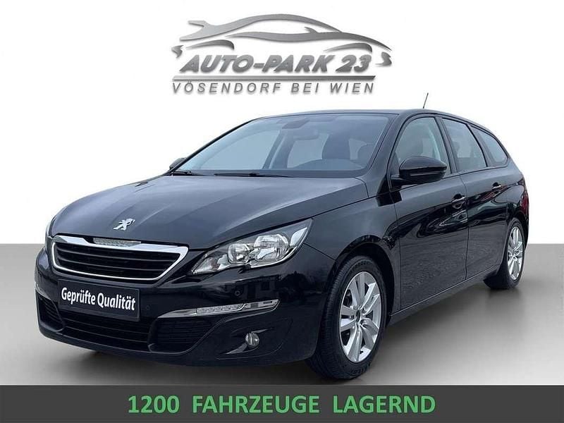 Schwarz Gebraucht 2015 Peugeot 308 SW Kombi | € 6.999 (Fairer Preis) - Bild 1/4