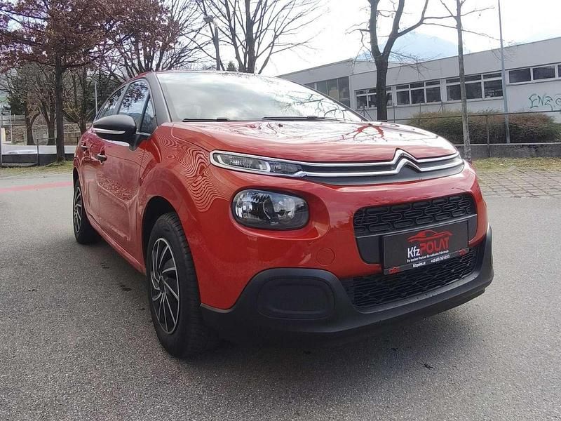 Gebraucht Citroën C3 Live 68 PS (50 kW) 2017 Orange Kleinwagen