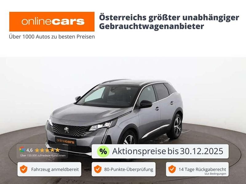 Grau Gebraucht 2021 Peugeot 3008 GT SUV | € 23.790 (Etwas zu teuer) - Bild 1/4
