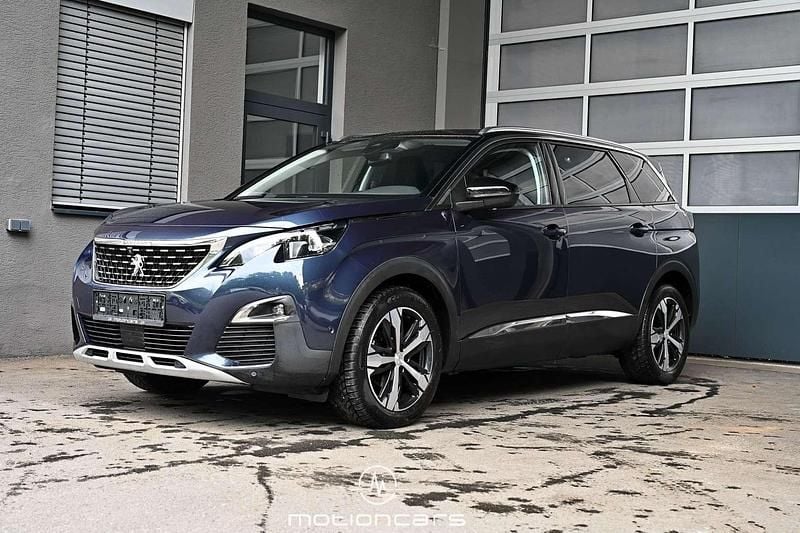 Blau Gebraucht 2018 Peugeot 5008 Allure Van / Kleinbus | € 16.980 (Fairer Preis) - Bild 1/4