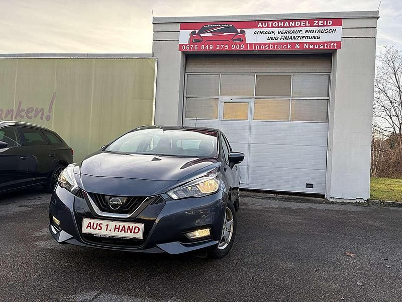 Grau Gebraucht 2018 Nissan Micra Visia+ Limousine | € 9.290 (Fairer Preis) - Bild 1/4