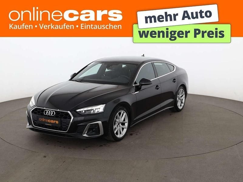 Gebraucht Audi A5 Sportback S-Line 163 PS (119 kW) 2022 Schwarz Kleinwagen