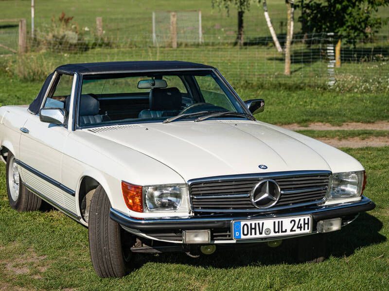 Gebraucht Mercedes SL380 163 PS (119 kW) 1981 Weiß Cabrio
