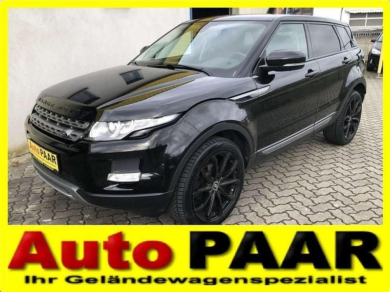 Schwarz Gebraucht 2012 Land Rover Range Rover evoque SUV | € 15.900 (Fairer Preis) - Bild 1/3
