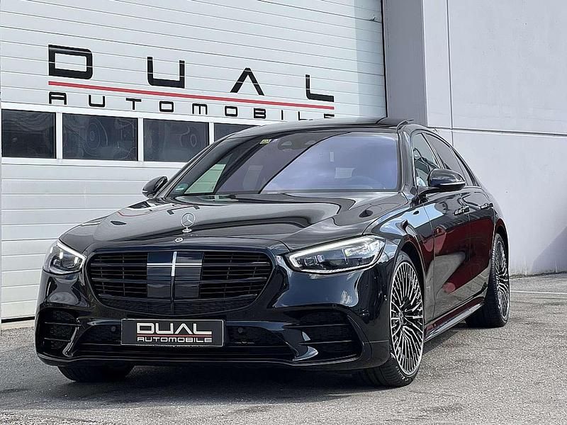Schwarz Gebraucht 2021 Mercedes S350 AMG Limousine | € 90.900 (Teuer) - Bild 1/4