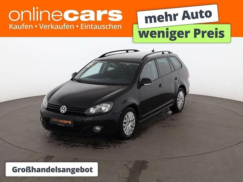 Gebraucht VW Golf VI 90 PS (66 kW) 2011 Schwarz Kleinwagen