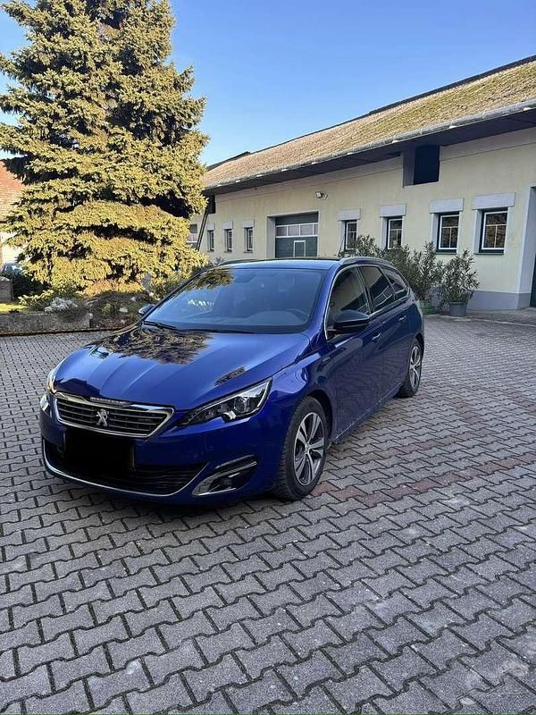 Gebraucht Peugeot 308 SW GT-line 120 PS (88 kW) 2015 Blau Kombi