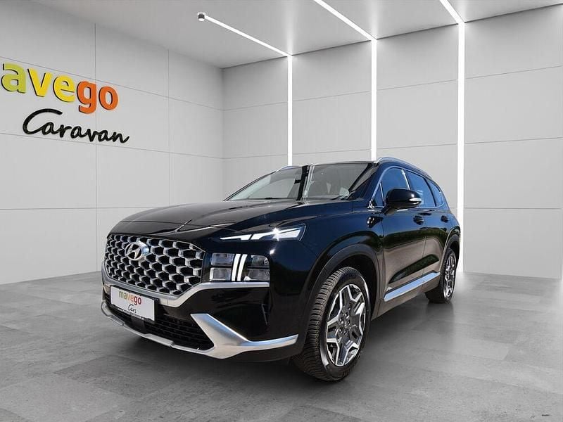 Schwarz Gebraucht 2022 Hyundai Santa Fe Trend SUV | € 31.990 - Bild 1/4