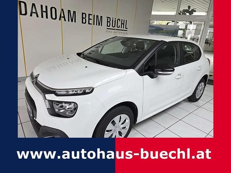 Weiß Gebraucht 2022 Citroën C3 Feel Kleinwagen | € 10.590 (Superpreis) - Bild 1/4
