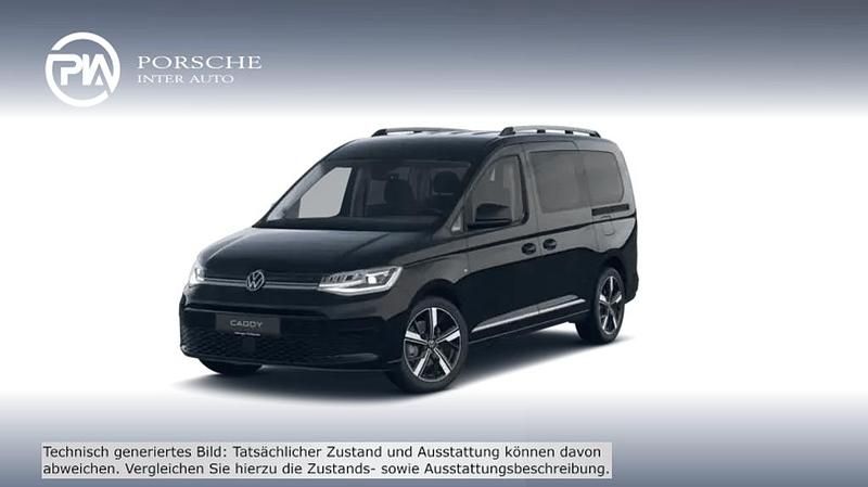 Schwarz metallicperleffektno Neu 2025 VW Caddy Maxi Style Van / Kleinbus | € 57.853 - Bild 1/4