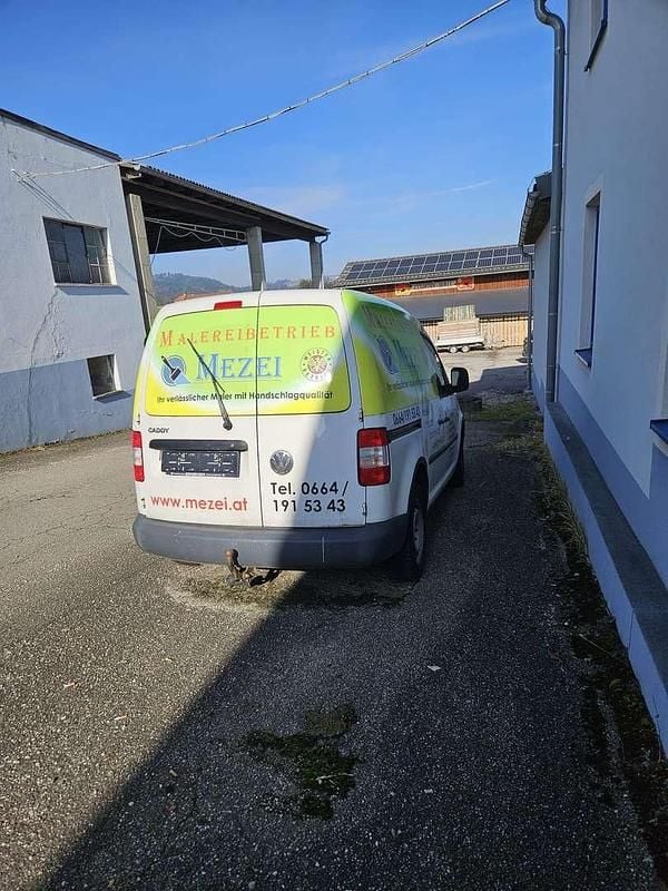 Gebraucht VW Caddy 75 PS (55 kW) 2007 Weiß Van / Kleinbus