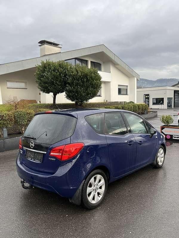 Gebraucht Opel Meriva 140 PS (102 kW) 2014 Blau Van / Kleinbus