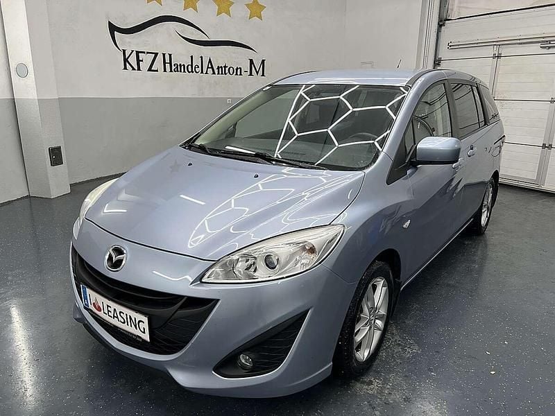 Gebraucht Mazda 5 116 PS (85 kW) 2011 Blau Van / Kleinbus