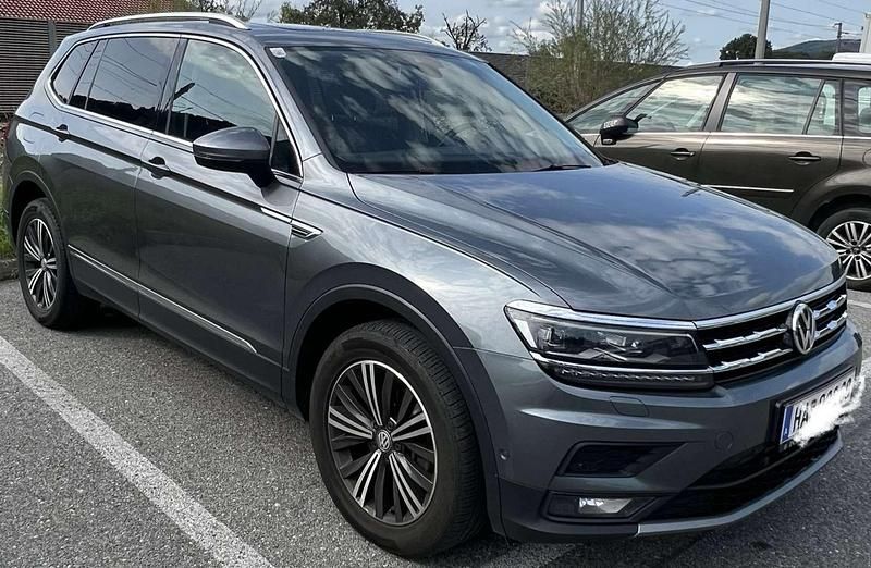 Gebraucht VW Tiguan Allspace Comfortline 150 PS (110 kW) 2018 Grau SUV