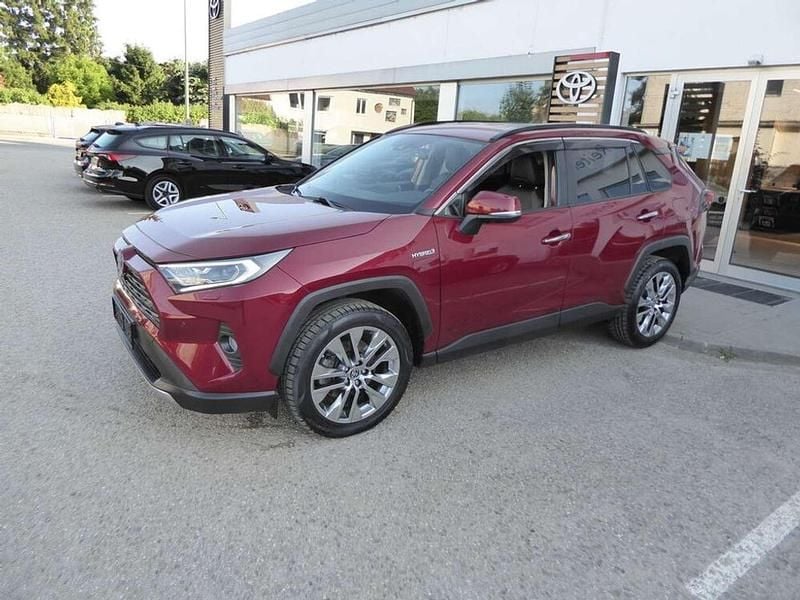 Gebraucht Toyota RAV4 Hybrid 218 PS (160 kW) 2021 Rot SUV