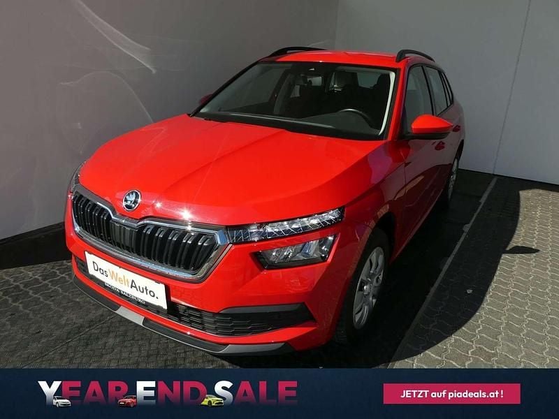 Mittelrot normal Gebraucht 2020 Skoda Kamiq Active SUV | € 19.990 (Etwas zu teuer) - Bild 1/4