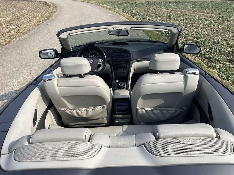 Gebraucht Saab 9-3 Cabriolet Vector 150 PS (110 kW) 2005 Schwarz Cabrio