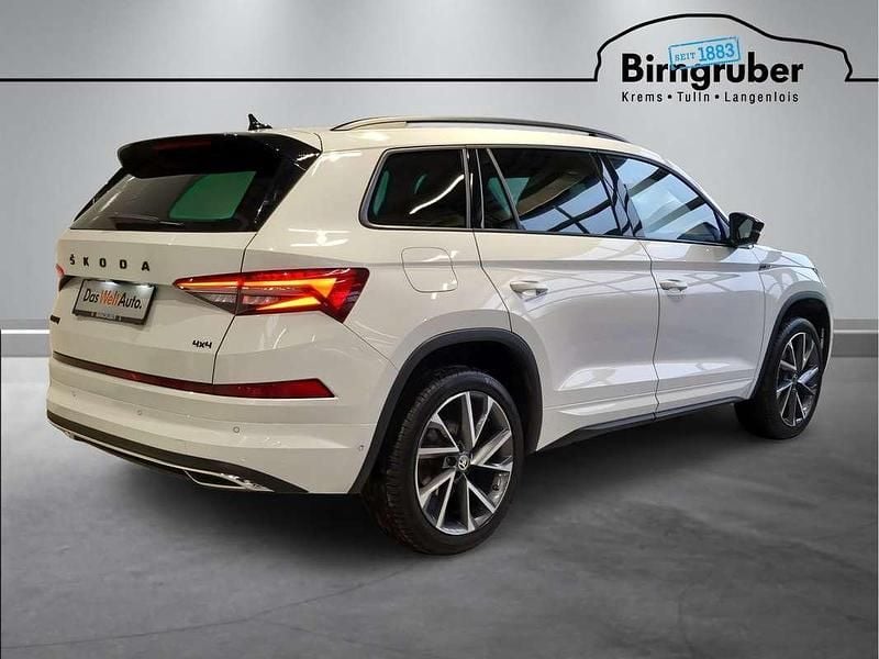 Gebraucht Skoda Kodiaq SportLine 200 PS (147 kW) 2023 Weiß SUV