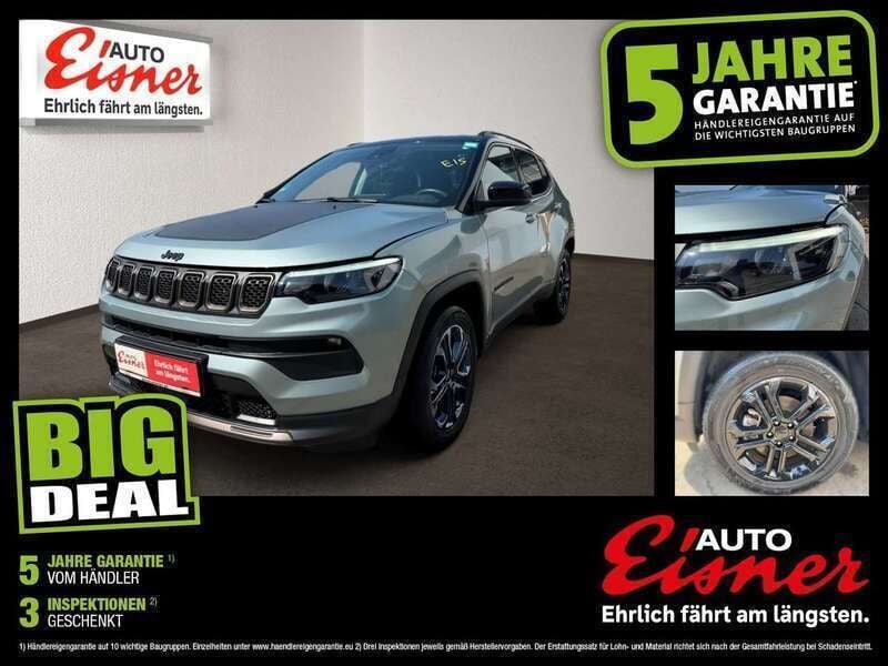 Schwarz Gebraucht 2022 Jeep Compass SUV | € 27.490 (Fairer Preis) - Bild 1/4