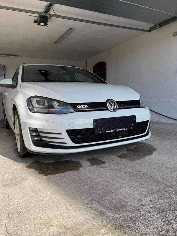 Gebraucht VW Golf VII GTD 184 PS (135 kW) 2016 Weiß Kombi