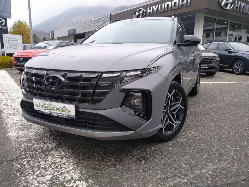 Gebraucht Hyundai Tucson N Line 136 PS (100 kW) 2021 Shadow grey / schwarz SUV