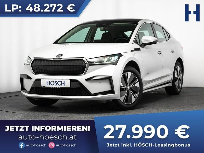 Gebraucht Skoda Enyaq iV Loft 132 kW (180 PS) 2023 Weiß SUV