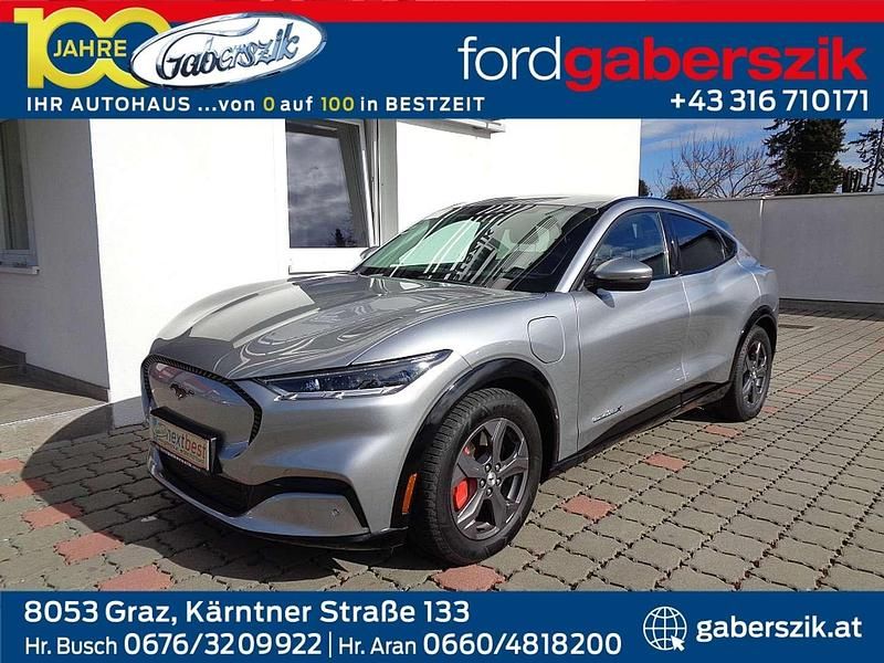 Silber Gebraucht 2021 Ford Mustang Mach-E Extended Range SUV | € 38.900 - Bild 1/4
