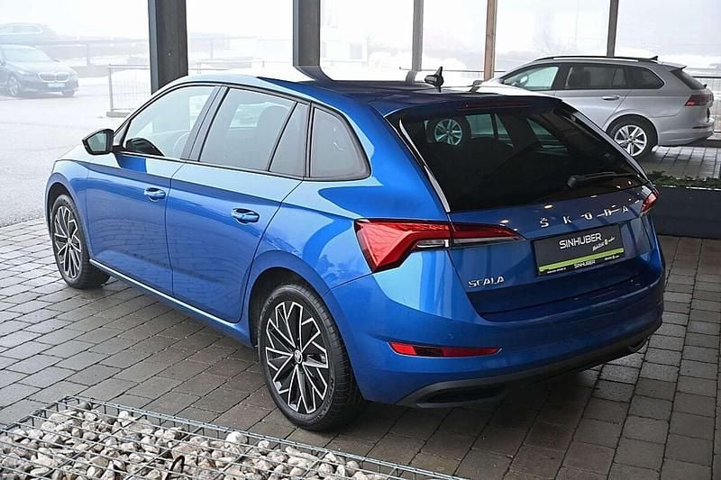 Gebraucht Skoda Scala Style 116 PS (85 kW) 2020 Blau Kleinwagen
