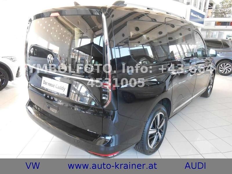 Neu VW Caddy Maxi Dark Label 122 PS (89 kW) 2025 Schwarz Van / Kleinbus