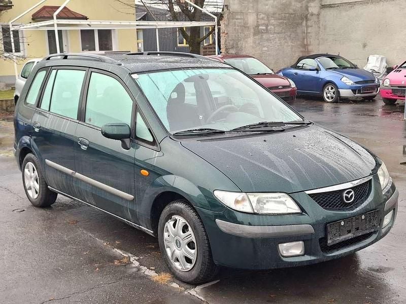 Grün Gebraucht 2000 Mazda Premacy Comfort Van / Kleinbus | € 2.200 - Bild 1/4
