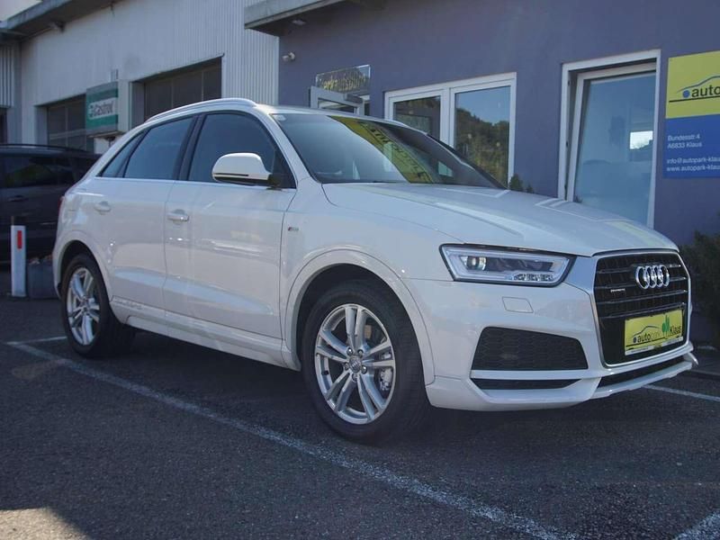 Weiß Gebraucht 2017 Audi Q3 Sport SUV | € 16.950 (Guter Preis) - Bild 1/4