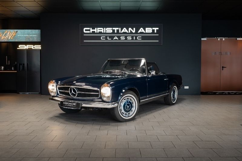 Gebraucht Mercedes SL280 170 PS (125 kW) 1971 Dunkelblau Cabrio
