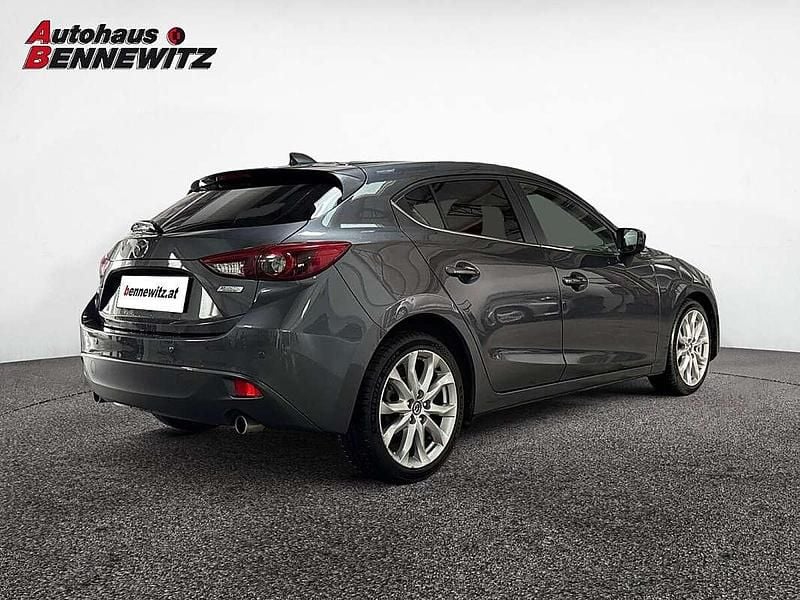 Gebraucht Mazda 3 Inclusive 120 PS (88 kW) 2014 Grau Limousine