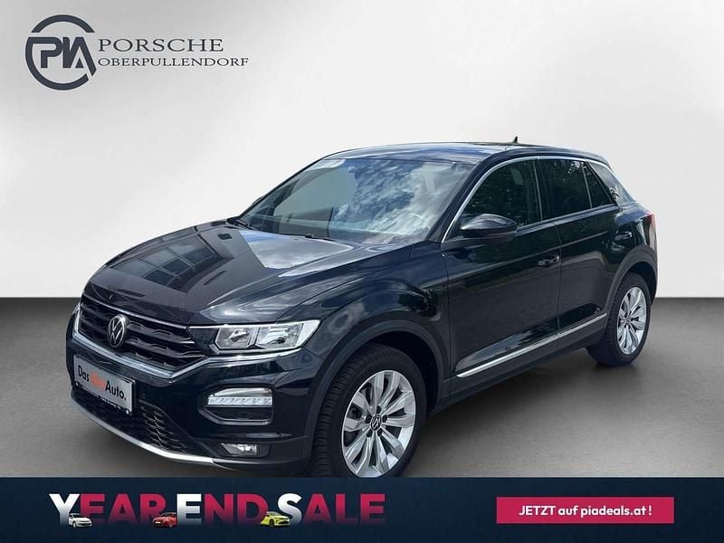 Schwarz metallic Gebraucht 2022 VW T-Roc Sport SUV | € 24.888 (Guter Preis) - Bild 1/3
