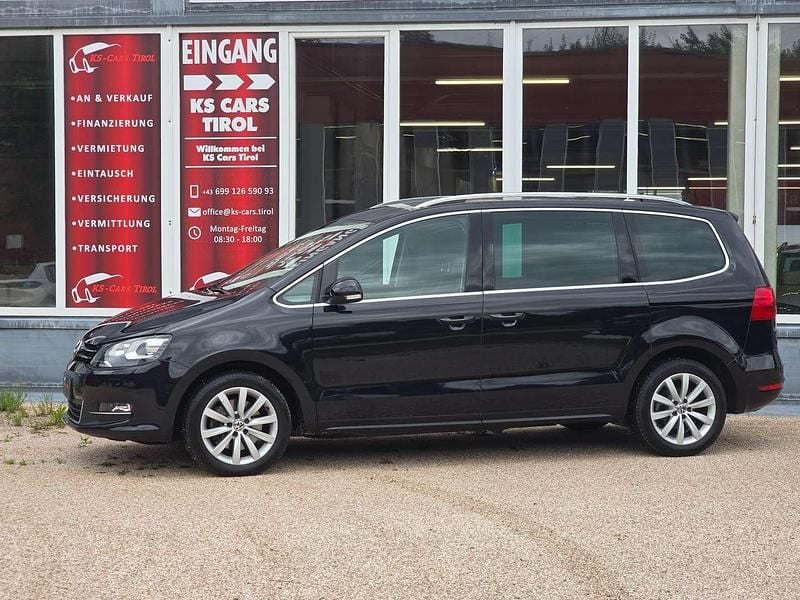 Gebraucht VW Sharan 140 PS (102 kW) 2015 Schwarz Van / Kleinbus
