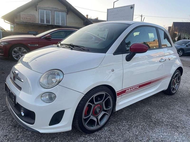 Weiß Gebraucht 2008 Fiat 500 Abarth Kleinwagen | € 7.600 - Bild 1/4