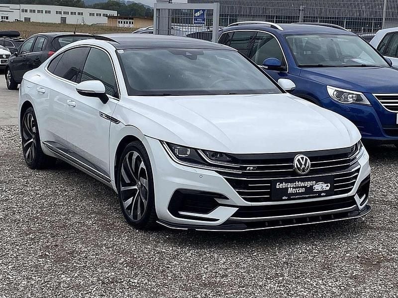 Gebraucht VW Arteon R-line 150 PS (110 kW) 2017 Weiß Limousine