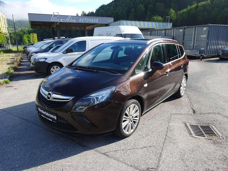 Braun Gebraucht 2012 Opel Zafira Tourer Cosmo Van / Kleinbus | € 5.990 (Fairer Preis) - Bild 1/4