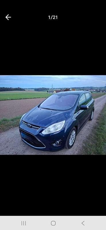 Blau Gebraucht 2011 Ford Grand C-Max Titanium Van / Kleinbus | € 6.900 - Bild 1/4