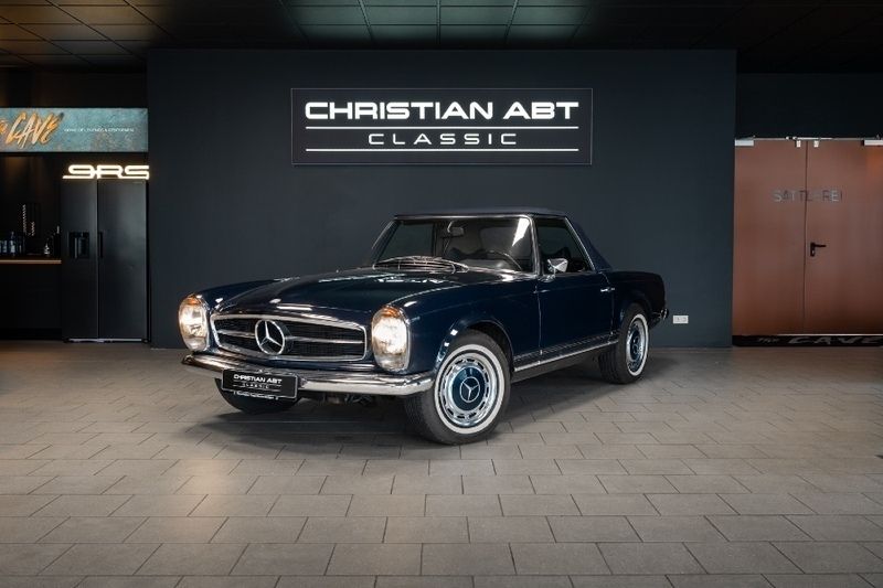Gebraucht Mercedes SL280 170 PS (125 kW) 1971 Dunkelblau Cabrio