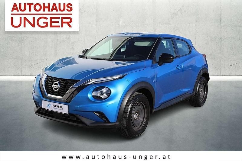 Blau Gebraucht 2022 Nissan Juke Acenta SUV | € 15.950 (Guter Preis) - Bild 1/4