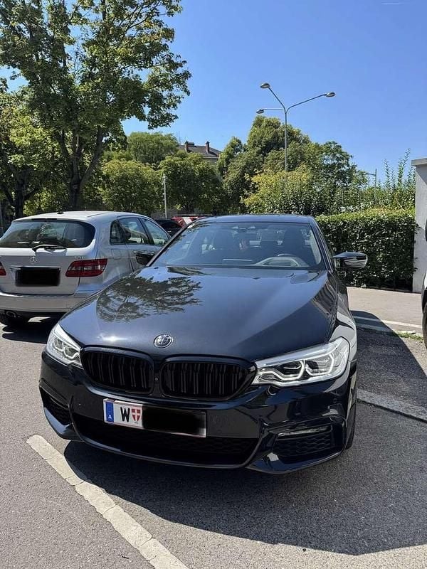 Schwarz Gebraucht 2018 BMW 520 M Sport Limousine | € 32.000 (Fairer Preis) - Bild 1/4