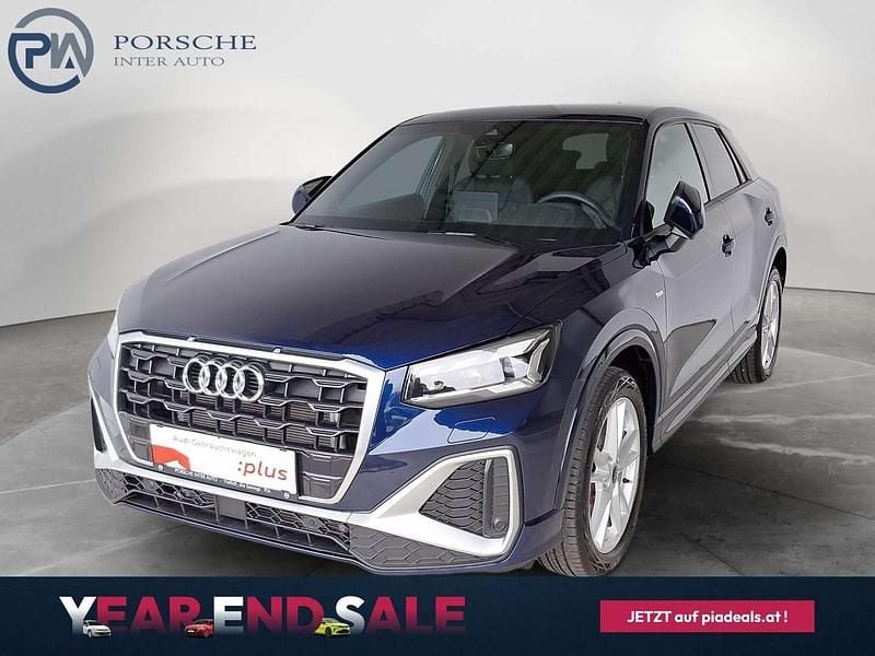 Dunkelblau metallic Gebraucht 2024 Audi Q2 S-Line SUV | € 36.800 (Teuer) - Bild 1/4