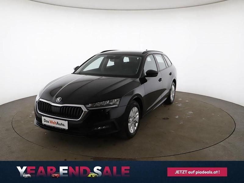 Schwarz metallicperleffektno Gebraucht 2021 Skoda Octavia Ambition Kombi | € 19.950 (Guter Preis) - Bild 1/4