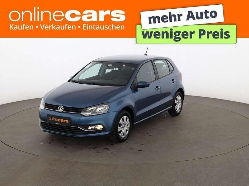 Gebraucht VW Polo Comfortline 60 PS (44 kW) 2014 Blau Kleinwagen